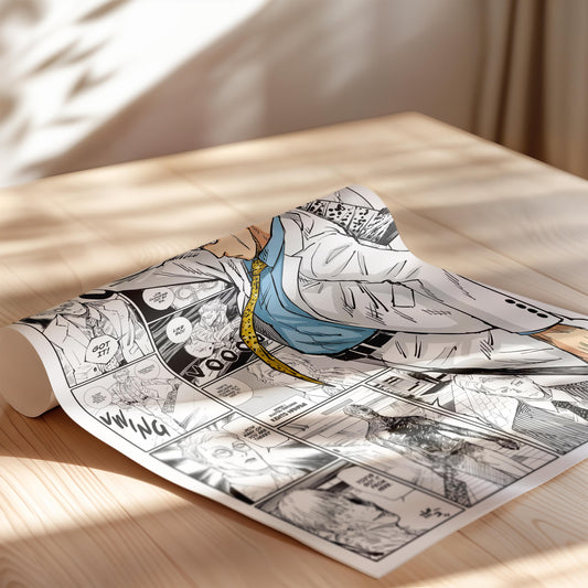 Kento Nanami Poster Matte, Jujutsu Kaisen - Unframed Vertical Print