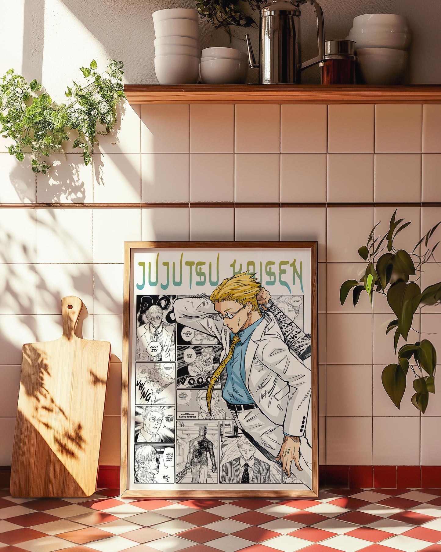 Kento Nanami Poster Matte, Jujutsu Kaisen - Unframed Vertical Print