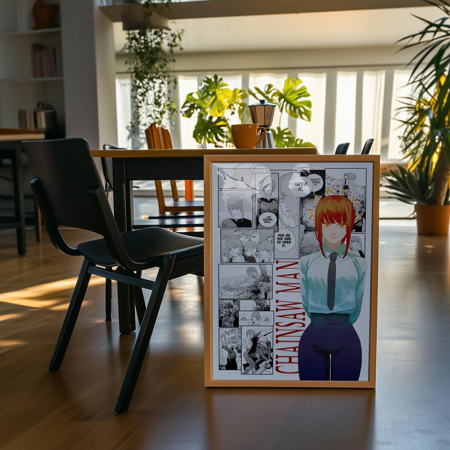 Makima Poster Matte, Chainsaw Man - Unframed Vertical Print