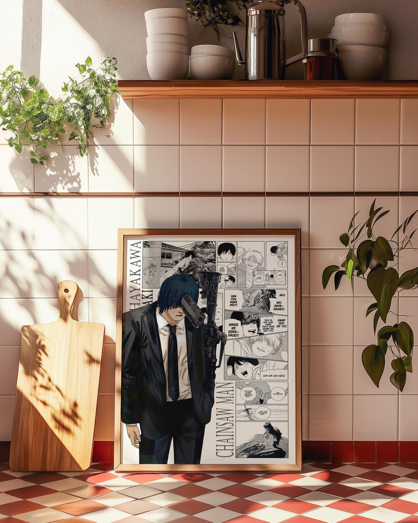 Aki Hayakawa Poster Matte, Chainsaw Man - Unframed Vertical Print