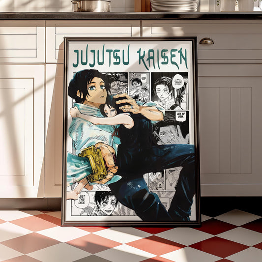 Yuta Okkotsu Digital Print, Jujutsu Kaisen - Instant Download