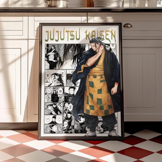 Suguru Geto Digital Print, Jujutsu Kaisen - Instant Download