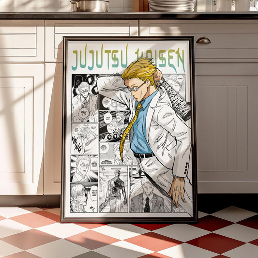Kento Nanami Poster Matte, Jujutsu Kaisen - Unframed Vertical Print