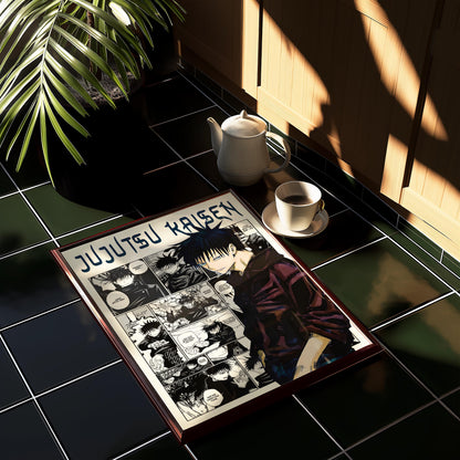 Megumi Fushiguro Digital Print, Jujutsu Kaisen - Instant Download