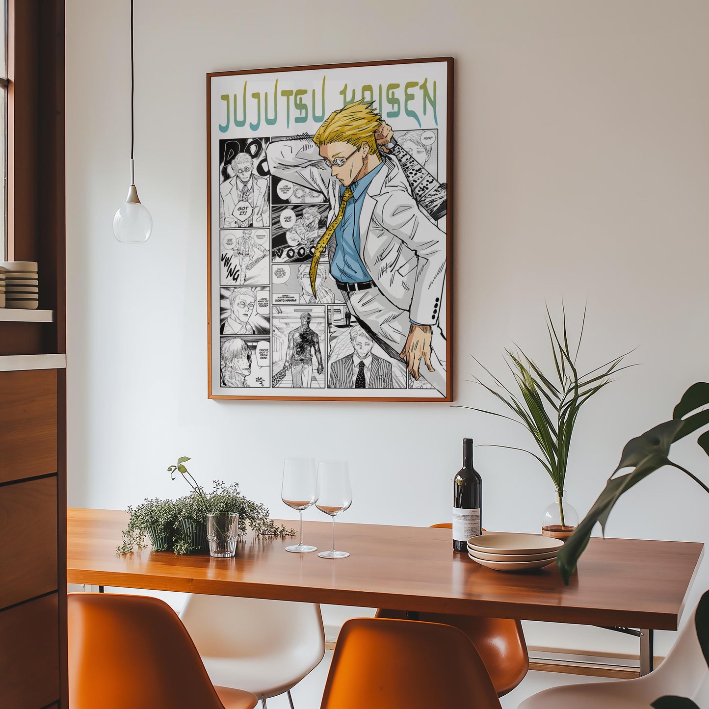 Kento Nanami Poster Matte, Jujutsu Kaisen - Unframed Vertical Print