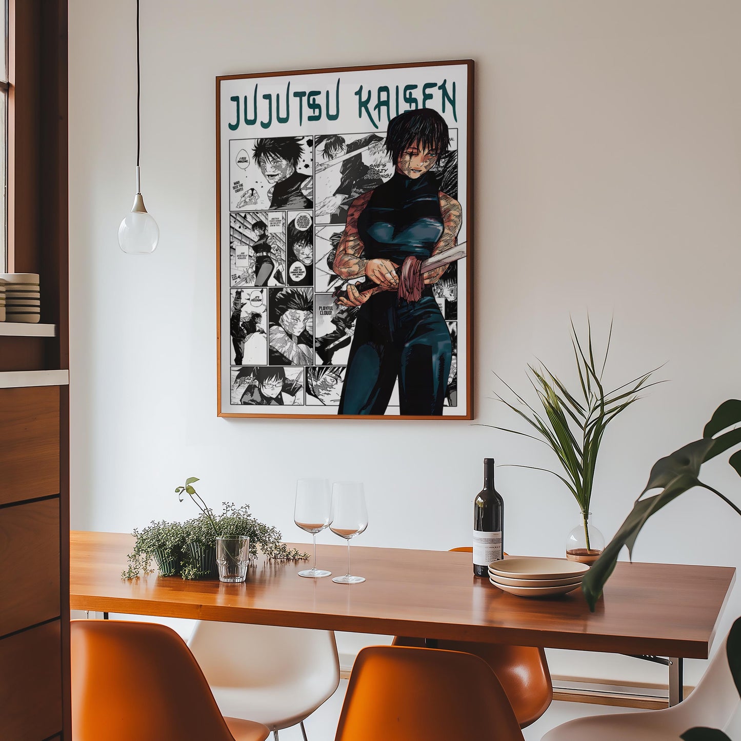 Maki Zenin Digital Print, Jujutsu Kaisen - Instant Download