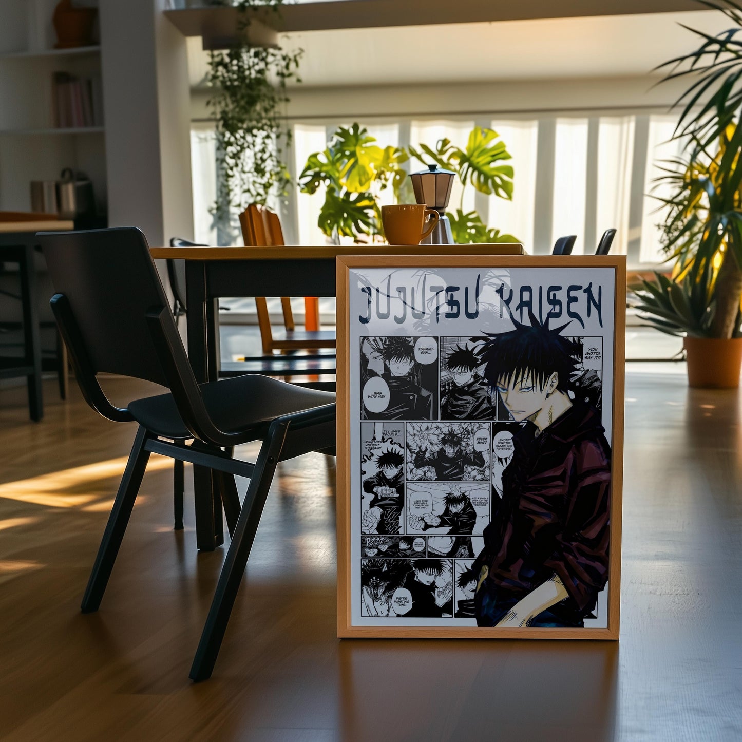 Megumi Fushiguro Digital Print, Jujutsu Kaisen - Instant Download