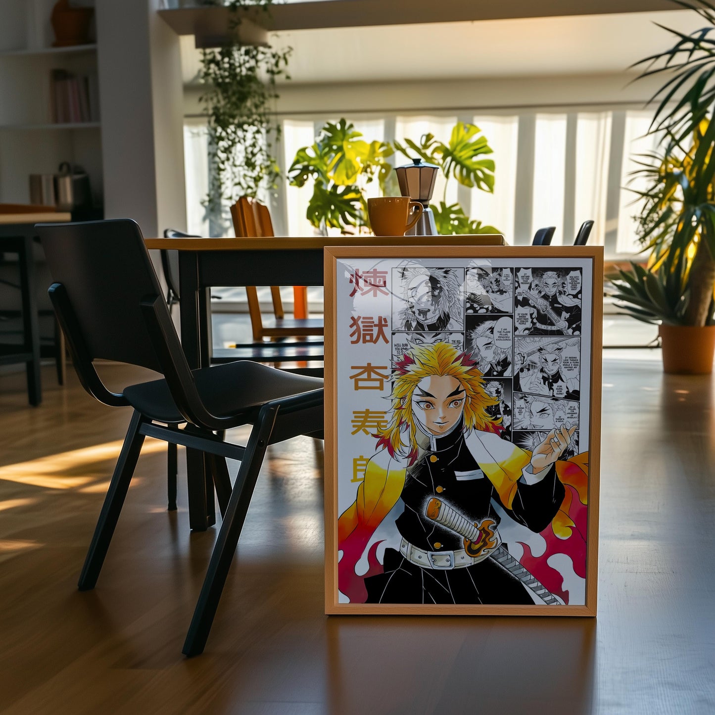 Kyojuro Rengoku Digital Print, Demon Slayer - Instant Download