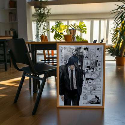 Aki Hayakawa Digital Print, Chainsaw Man - Instant Download