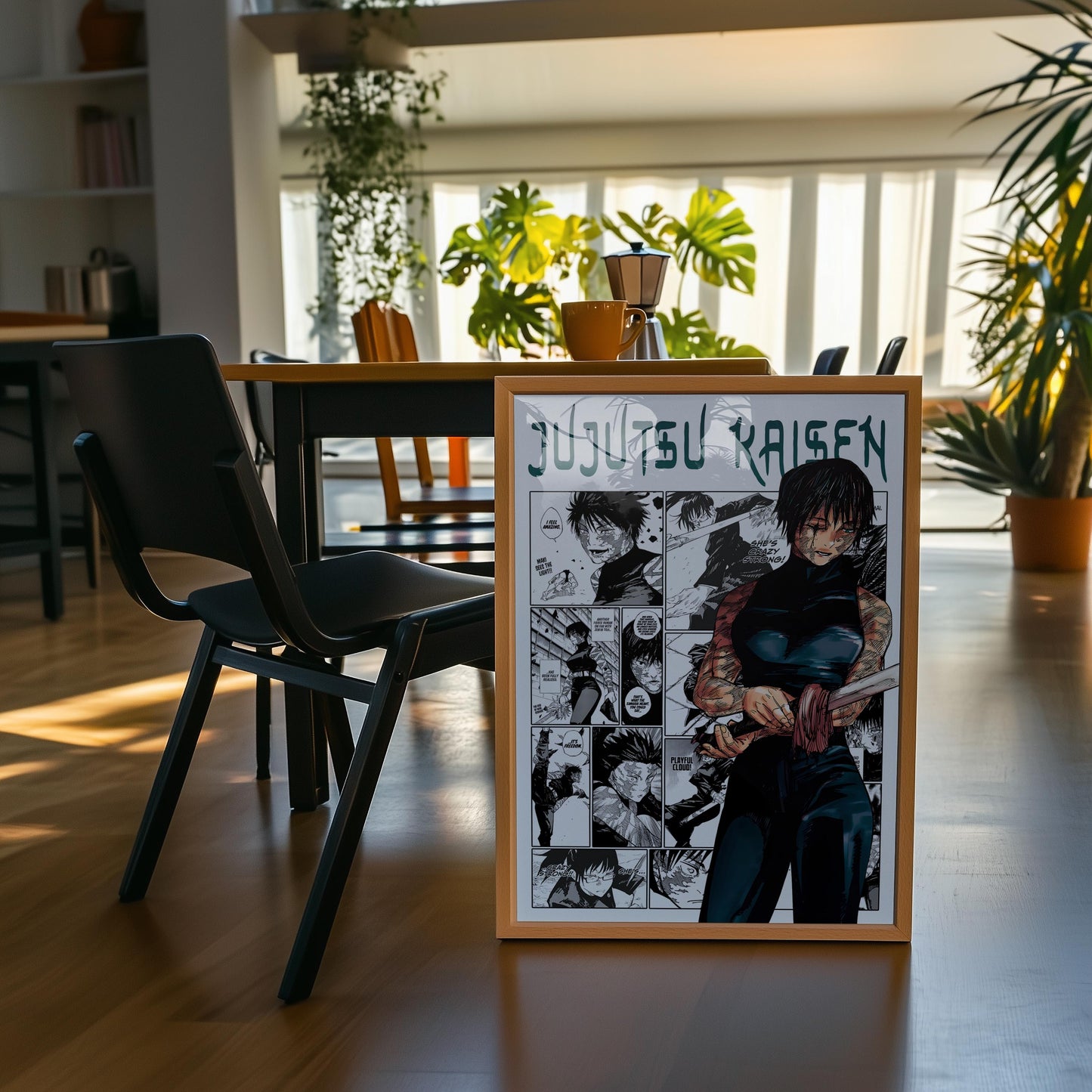 Maki Zenin Poster Matte, Jujutsu Kaisen - Unframed Vertical Print