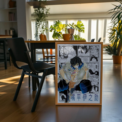 Inosuke Hashibira Digital Print, Demon Slayer - Instant Download