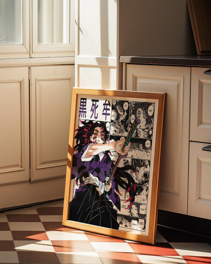 Kokushibo Digital Print, Demon Slayer - Instant Download