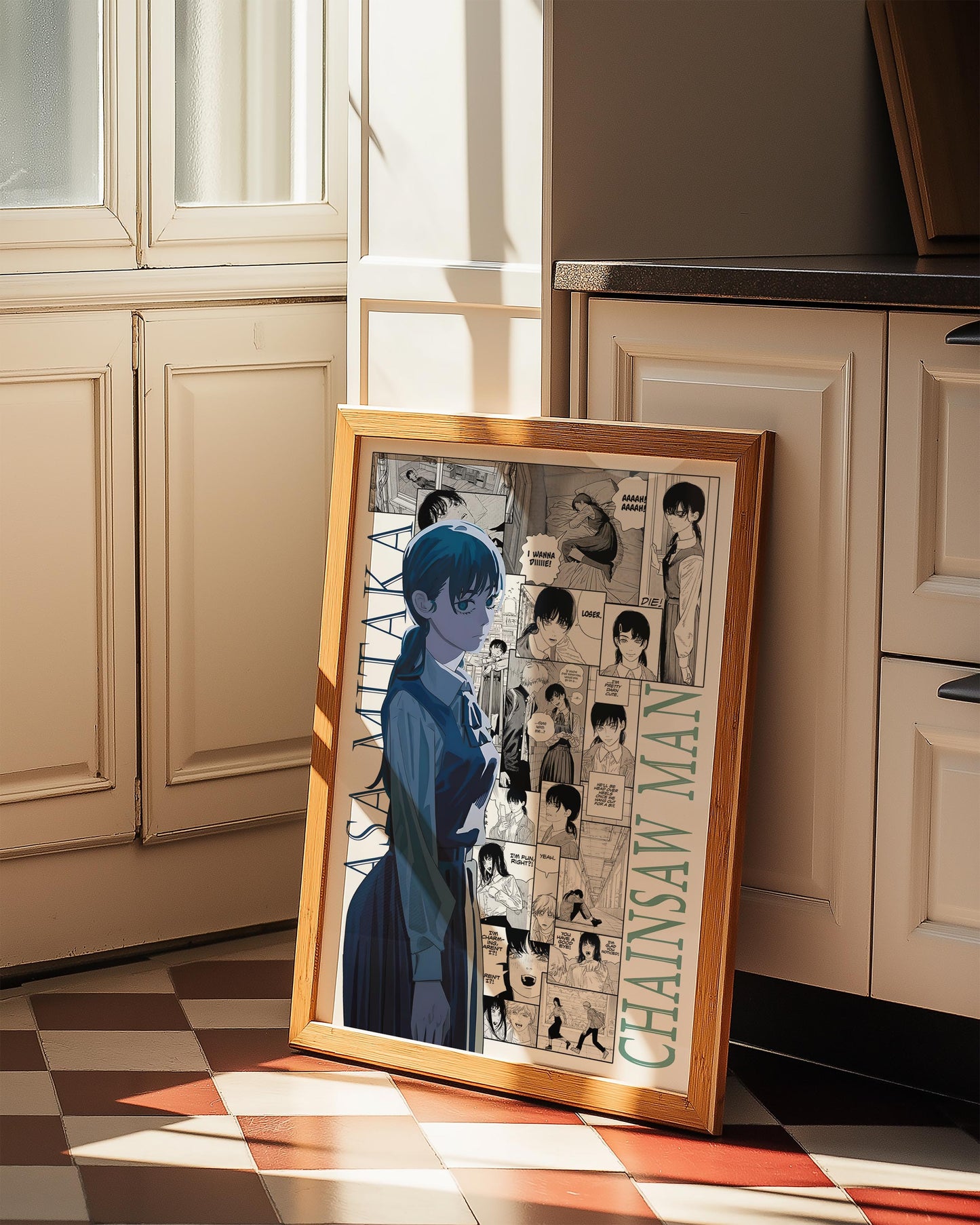 Asa Mitaka Digital Print, Chainsaw Man - Instant Download