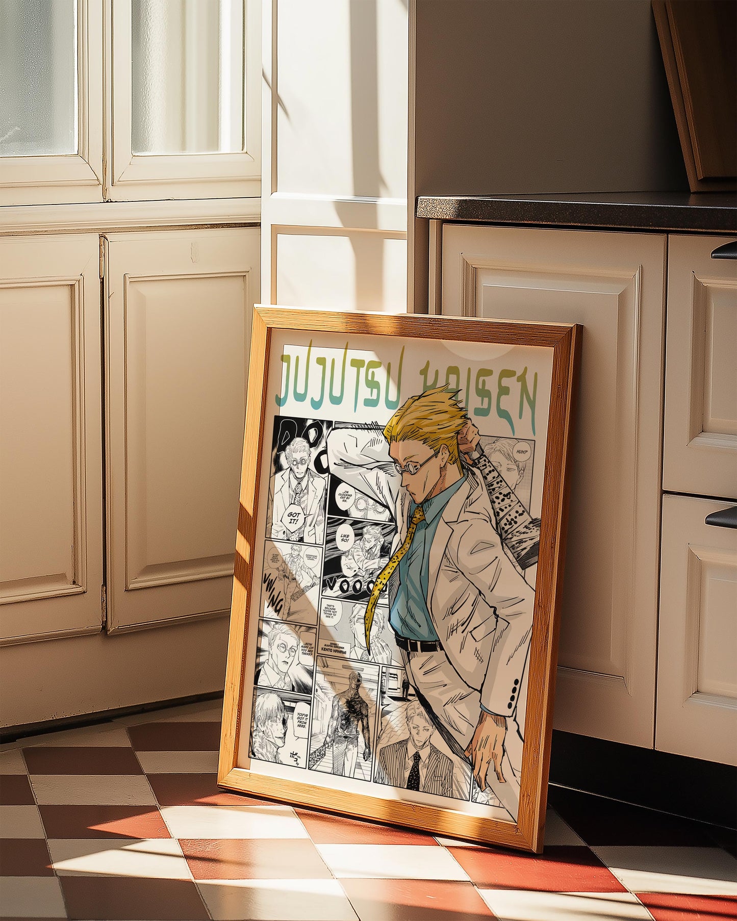 Kento Nanami Digital Print, Jujutsu Kaisen - Instant Download