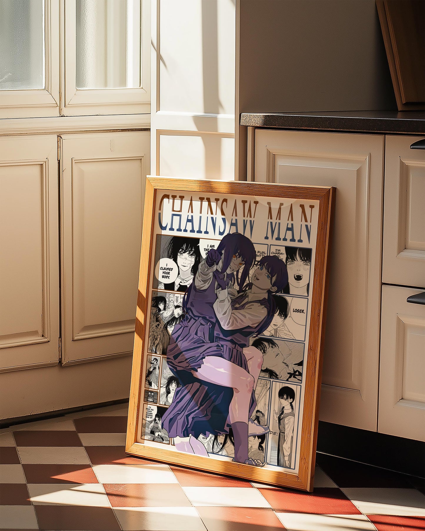 Asa & Yoru Digital Print, Chainsaw Man - Instant Download