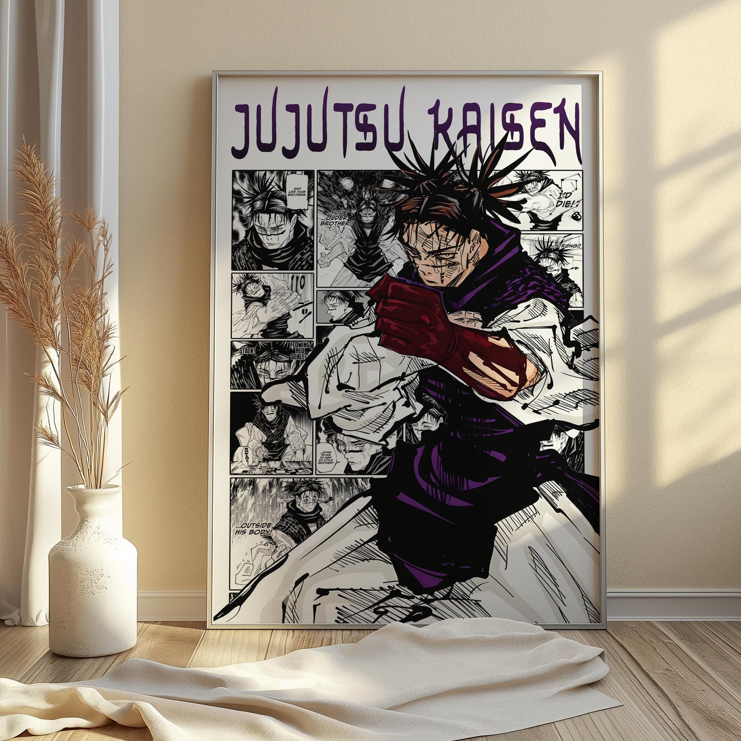 Choso Digital Print, Jujutsu Kaisen - Instant Download