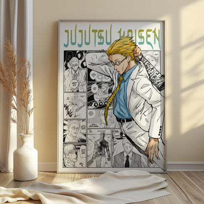 Kento Nanami Poster Matte, Jujutsu Kaisen - Unframed Vertical Print