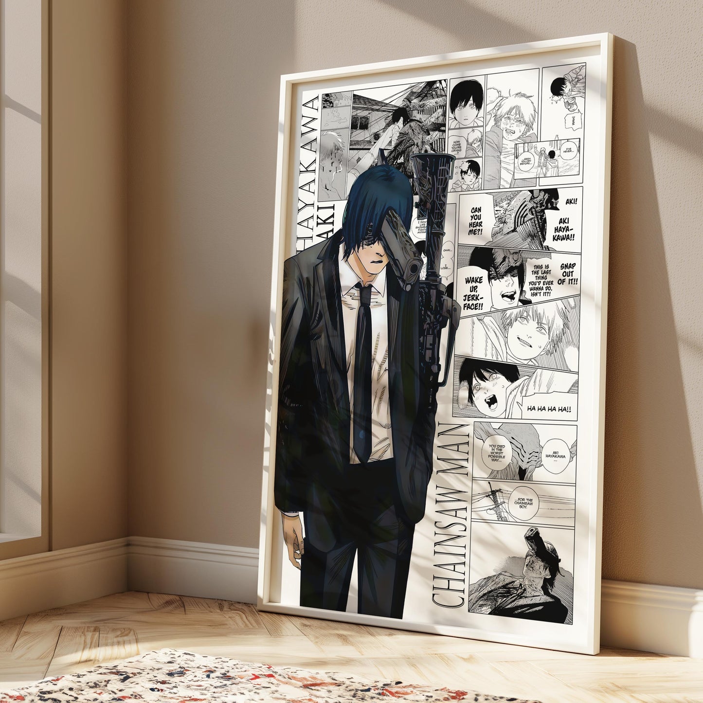 Aki Hayakawa Digital Print, Chainsaw Man - Instant Download